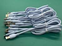 Câble de données USB-Type-C vers Type-C Super Rapide 3A en Cuivre Pur pour Ordinateur, Android et iPhone