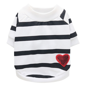 Ropa para perros pequeños para Bulldog francés <span class=keywords><strong>Pug</strong></span> Bichon Puppy-Traje ligero de algodón de verano Tops lindos para mascotas para todas las estaciones - Product Image 6