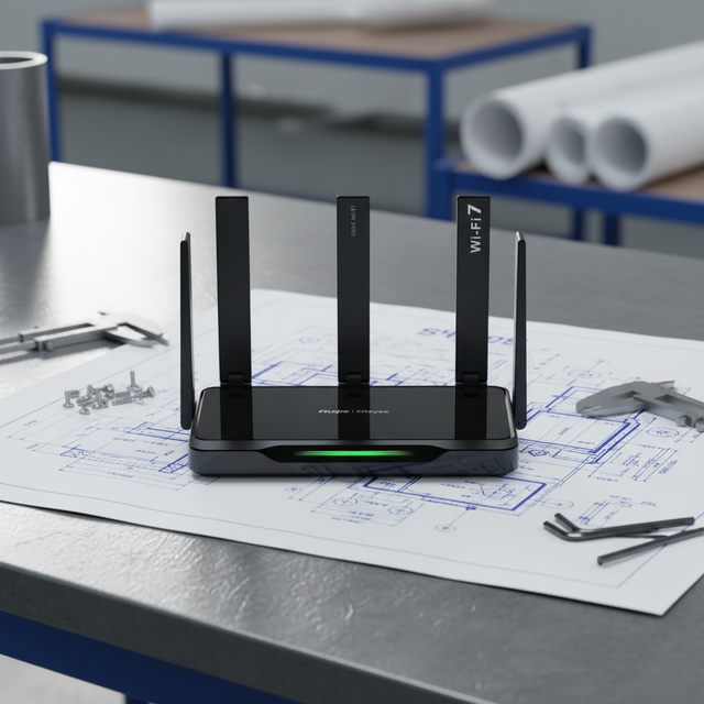For Ruijie RG-EW5100BE PRO 5000M Dual-Band Dual-Frequency 2.5G WIFI7 All Gigabit Wireless Router