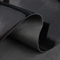 Moderne umwelt freundliche YUHUA Kohle faser Mikro faser 0,5-1,4mm dickes buntes Kunstleder gewebe für Schuhe Taschen Sofas für moderne