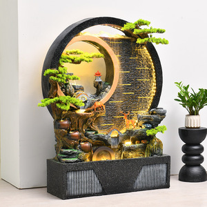 Fuente Decorativa Ecológica Quanfangyuan con Rocalla Artificial, Simbolo de Riqueza, para Interiores, de Pie, para Oficina - Product Image 3
