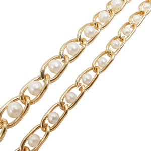 Sangle de sac en chaîne de perles d'aluminium, accessoire décoratif, placage de haute qualité, printemps 2023 - Product Image 3