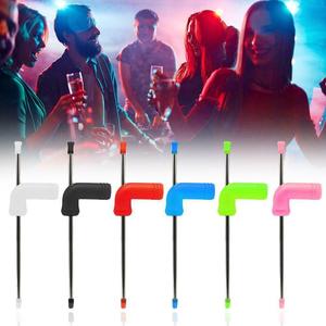 Pipette à bière en acier inoxydable multicolores pour jeux de société, type <span class=keywords><strong>bong</strong></span> pour bouteille de bière - Product Image 5