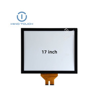 Multitouch Industrieller Touchscreen LCD 17 Zoll Angepasstes Kapazitives Touchpanel mit Optischer Verbindung TFT-Monitor