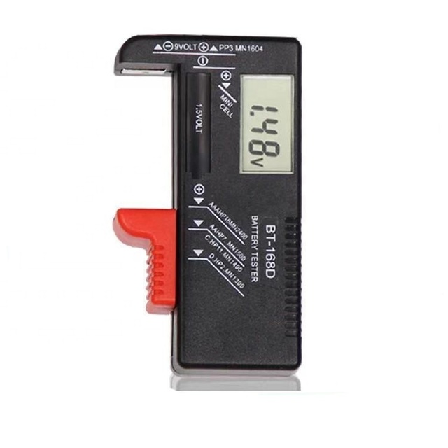 BT168D Digital Battery C acity Tester Smart Electronic Power Battery Tester indicator