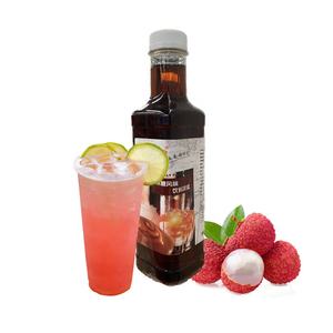 Nouveau produit 2026, vente en gros d'usine, sirop de saveur litchi pour bubble tea 100% de haute qualité, fournisseur SHJAYI <span class=keywords><strong>Monin</strong></span> - Product Image 1