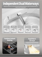 Bathroom Auto Flushing Electric Intelligent Wall-hung Bidet Toilet WC Inodoros Wall Hung Smart Toilet