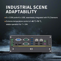 Mini PC OEM I7 10ème génération, PC de contrôle industriel, ordinateur embarqué Linux, boîtier informatique