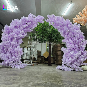 ซุ้มดอกไม้ประดิษฐ์สีตามสั่ง LEDA ซุ้มดอกซากุระสำหรับงานแต่งงาน ซุ้มทางเข้าสำหรับงานอีเว้นท์ ของตกแต่งงานแต่งงาน - Product Image 3