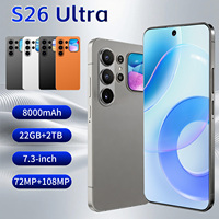 Smartphone Android S26 Ultra 22 Go + 2 To 5G Double SIM Double Veille Débloqué – Vente en Gros