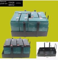 Support de batterie de remplacement personnalisé 12V 50AH pour vélo électrique, moto, tricycle, boîte de batterie Lifepo OEM, usinage CNC