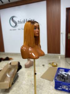 Proveedor de Exportación de Pelucas de Cabello Humano Vietnamita Directo de Fábrica, Cabello Virgen Crudo con Cutícula Alineada y Puntas Gruesas - Product Image 5