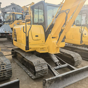 Une bonne performance 5 tonnes 6 tonnes d'excavatrice Komatsu PC56 utilisée à bas prix à vendre Excavatrice sur chenilles Excavatrice d'occasion PC56-7 Komatsu - Product Image 3