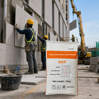 Poudre de polymère redispersable VAE RDP pour coulis de carrelage, mortier de ciment, enduit mural, plâtre, composé autolissant