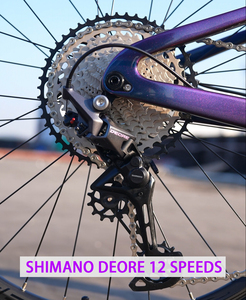 Bicicleta <span class=keywords><strong>de</strong></span> Montaña <span class=keywords><strong>de</strong></span> Fibra <span class=keywords><strong>de</strong></span> Carbono con Suspensión Completa <span class=keywords><strong>de</strong></span> 29 Pulgadas, Doble Suspensión, 12 Velocidades, Frenos <span class=keywords><strong>de</strong></span> Disco Hidráulicos, Ligera - Product Image 5