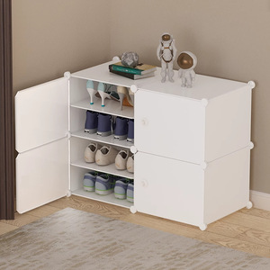 <b>Shoe</b> <b>Rack</b> Plastic Minimalist Modern Dustproof Freestanding Multi Layer <b>Storage</b> For Home Doorway Dormitory Use - Product Image 1