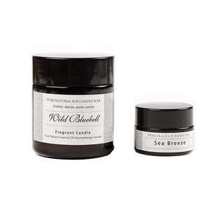 Bougie cylindrique parfumée, parfum d'agrumes, artisanale, longue durée, sans fumée, ornement pour la maison, aromathérapie relaxante, coffret cadeau - Product Image 4