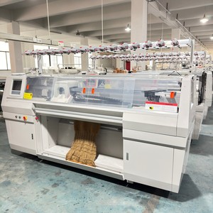 선형 편직 기계 52 인치 이중 시스템 스웨터 용 전산화 평면 편직 기계 - Product Image 5