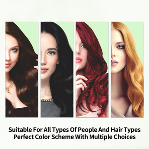 Hot Sale Professionally Inspired Herbal Color Semi-Permanent <strong>Hair</strong> <strong>Dye</strong> 7.5 Caramel <strong>Blonde</strong> 80% Less Breakage 100% Gray Color - Product Image 2