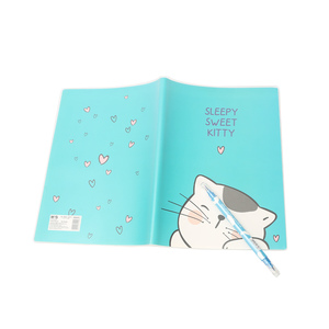 Carnet à couverture souple en PVC M & G B5, série « Tant <span class=keywords><strong>de</strong></span> chats », <span class=keywords><strong>quatre</strong></span> couleurs, reliure collée, 70 feuilles - Product Image 5