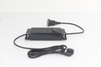 Prise de courant de bureau 1 prise chinoise 1 USB A 1 Type C Noir