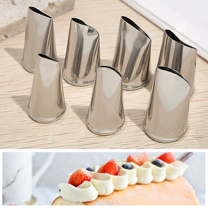 Ujung Piping Krim Rusia Ukuran Khusus untuk Dekorasi Kue/Cupcake, Nozel Piping untuk Menghias Cupcake - Product Image 4