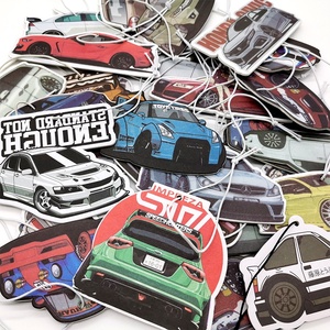 จี้น้ำหอมรูปรถทำจากกระดาษสำหรับตกแต่งรถที่ทันสมัยและทันสมัยเป็นมิตรต่อสิ่งแวดล้อม - Product Image 2