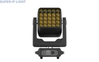 Projecteur de scène à tête mobile double face 500W, 25 LED RGBW 4-en-1 de 15W, DMX512 RDM, Stroboscope pour spectacle de bar
