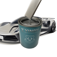 Fabricant de peinture M12, revêtement automobile argent moyen brillant 1K, peinture acrylique métallisée en aérosol, revêtements automobiles
