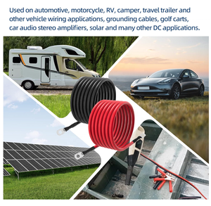 4 AWG bị mắc kẹt Silicone dây <span class=keywords><strong>25</strong></span> mm linh hoạt 11mm Đường kính cho tự động cân bằng điện Scooter ba bánh du lịch tham quan - Product Image 6