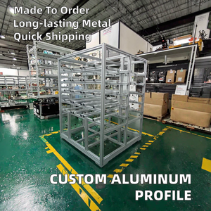 アルミニウムプロファイル切削加工サービス付きプレミアム品質カスタム6000シリーズ - Product Image 3