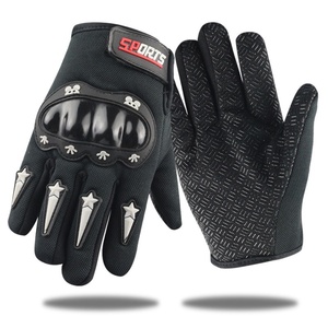 Gants tactiques d'été demi-doigts pour enfants - Fermeture auto-agrippante en polyester, respirants, protecteurs pour le cyclisme et les activités de plein air - Product Image 2