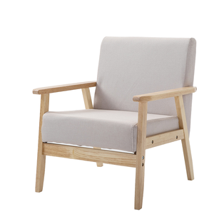 Ensemble de canapé en lin modulaire bon marché en gros avec siège rembourré à cadre en <span class=keywords><strong>bois</strong></span> pour appartement, salon, chambre à coucher, parc d'hôtel - Product Image 2