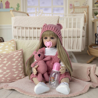 Lifereborn Vente en Gros Poupée Bébé Réaliste 55CM en Silicone Vinyle Adorable Fille, Bébés Reborn pour Cadeaux de Filles