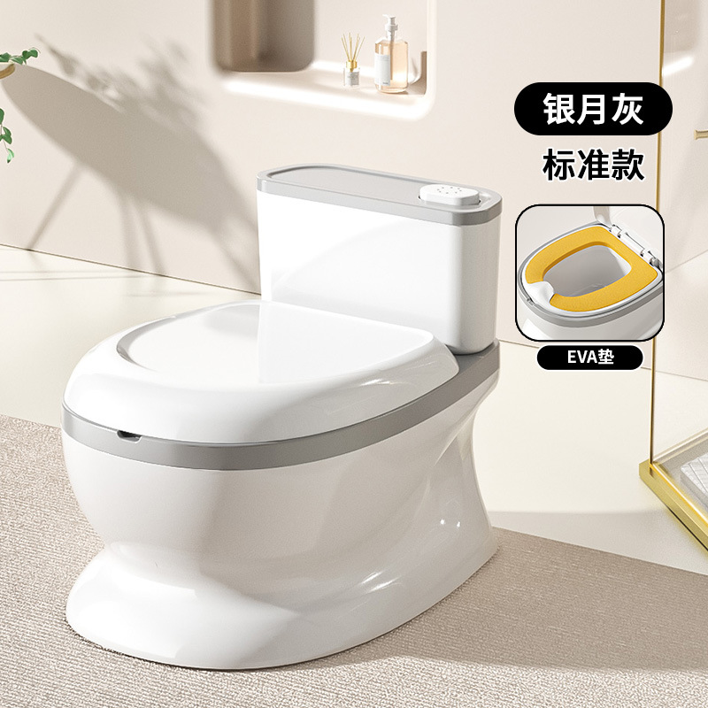 Cojín eva gris luna plateada