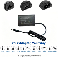 Adaptateur secteur de bureau MYIXI 100W, prise AC/DC, sortie 55V 29V 12V 38V 15.6V 4A 8.3A 7.05A pour ordinateur portable, éclairage LED