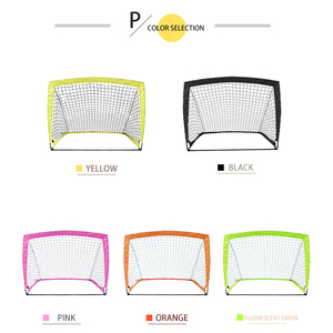 Portería <span class=keywords><strong>de</strong></span> Fútbol Plegable, Portátil, Resistente a Impactos, <span class=keywords><strong>de</strong></span> 3 Segundos <span class=keywords><strong>de</strong></span> Instalación, 4x3 Pies, con Red - Product Image 6
