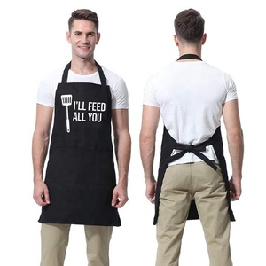 Delantales de cocina de <span class=keywords><strong>chef</strong></span> de poliéster con logotipo personalizado al por mayor para tienda de uñas de flores salón café restaurantes delantal de cocina - Product Image 1