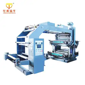 High Quality Plastic Water Sachet Label Printing Automatic High Speed Flexo Plastic Film Printing Machine