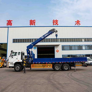 Grúa Telescópica Montada en Camión HOWO de 5, 8, 10, 12, 16 Toneladas, Grúa Móvil Hidráulica, Venta Directa de Fábrica en China - Product Image 3