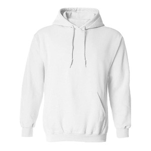 <span class=keywords><strong>Felpa</strong></span> con <span class=keywords><strong>Cappuccio</strong></span> Bianca <span class=keywords><strong>Senza</strong></span> <span class=keywords><strong>Tasche</strong></span> Unisex 100% Cotone <span class=keywords><strong>Senza</strong></span> Cordoncino Produzione OEM all'Ingrosso - Product Image 2