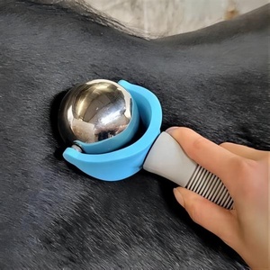 Rodillo de Hielo de Acero Inoxidable para Masaje Facial con Compresa Fría de 7.28 Pulgadas, Color y Logotipo Personalizables, Modelo HMB-3C - Product Image 5