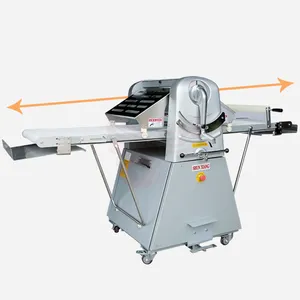 Bakery cake shop pastry sheeter dough vertical dough sheeter manual table tabletop narrow sheets wrapper