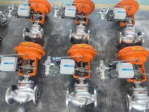 DN300 PN16 ANSI 300LB Pneumatisches Einsitz-Regelventil Hochtemperatur-Membranverstellung OEM Anpassbar Gas - Product Image 2