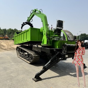 <b>Hi</b> Cheap Price Hydraulic Mini Dumper TL500D 500KG Diesel Lift Crawler Small Dump Hydraulic for Sale - Product Image 4