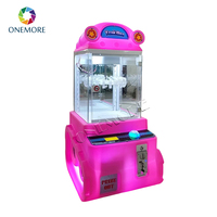 Machine à griffes mini de haute qualité avec cabinet métallique, pousse-pièces pour jouets et machine à poupées en peluche, 220V/110V, prise US