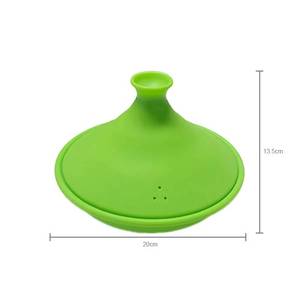 Pot à tajine marocain en silicone, compatible micro-ondes, pour la cuisson - Product Image 3
