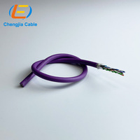Câble de communication LAN intérieur/extérieur, câble Ethernet industriel Cat5e UTP 4pr 24awg pour caméra CCTV