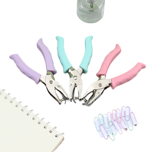 Công cụ đục lỗ kim loại nặng cho các dự án văn phòng và thủ công có thể điều chỉnh đường kính đục lỗ từ 5mm đến 12mm cầm tay - Product Image 5