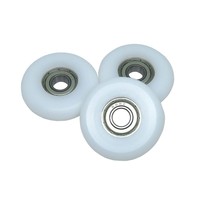 BTON OD 38mm rameur rouleaux 8x38x10mm BSR69838-10 POM rameur roue plastique enduit roulement roues 8*38*10